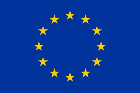 Flagge der Europäischen Union und des Europarates