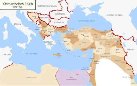 Das Osmanische Reich um 1900
