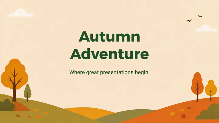 Autumn Adventure