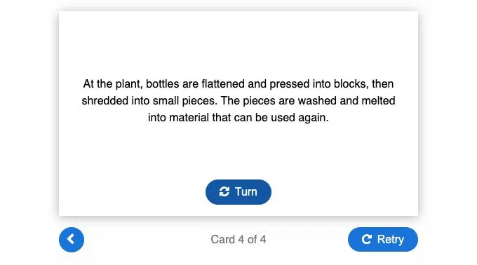 Create flashcards from a YouTube video for a post-viewing lesson